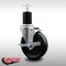 Service Caster 5'' SS Phenolic Swivel 1-3/4'' Expanding Stem Caster with Brake SCC-SSEX20S514-PHS-TLB-134 - alternate 4